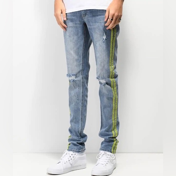 Ninth Hall Other - Ninth Hall Rogue Celcius Reflective Skinny Fit Jeans NWT
